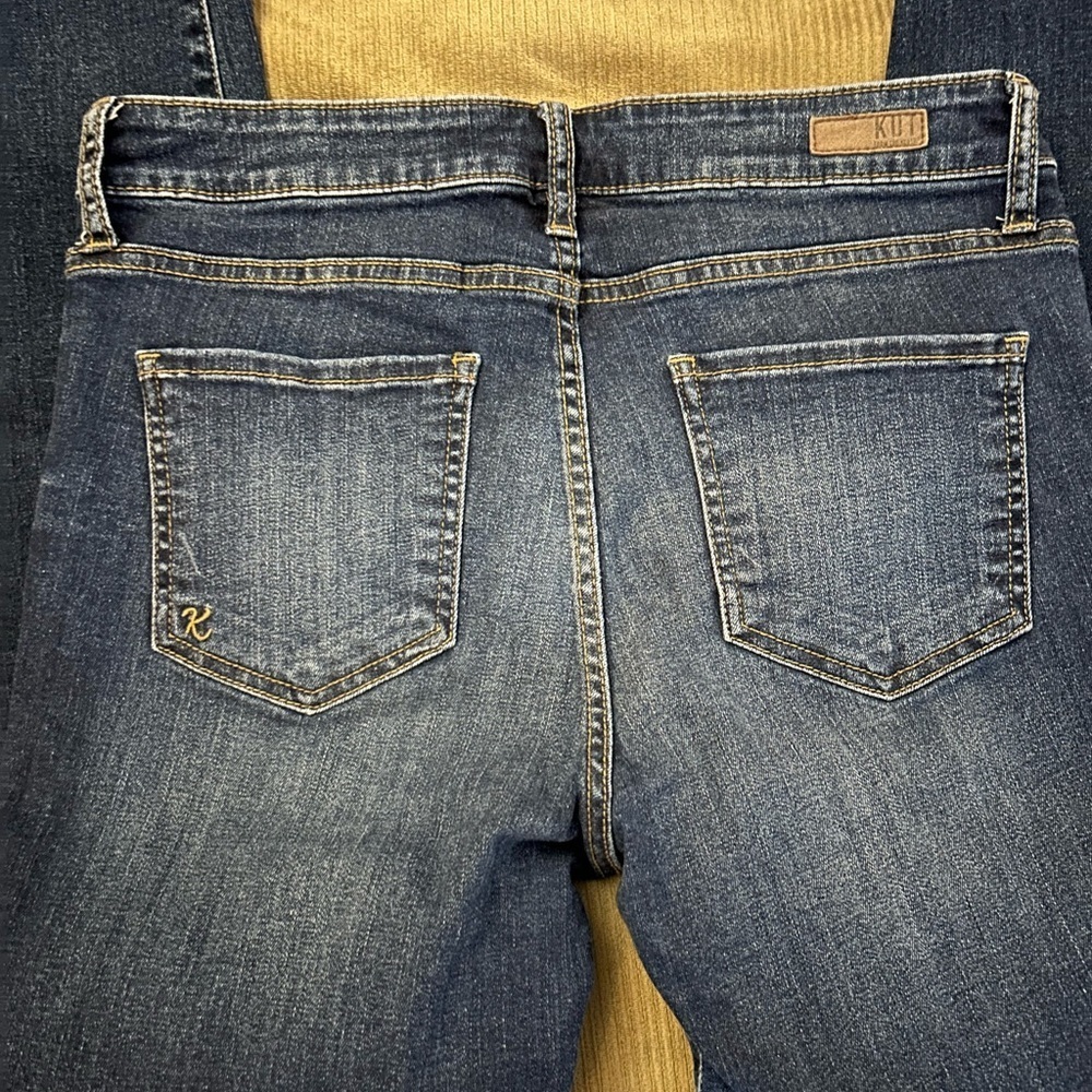 Kut From The Kloth Fab Ab Ankle Skinny Jeans Sz 8L EUC! - Picture 11 of 11